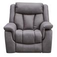 Dylan Grey Fabric Electric Recliner Armchair