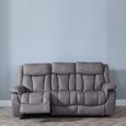 Dylan Grey Fabric Electric Recliner Sofa Set