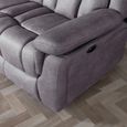 Dylan Grey Fabric Electric Recliner Sofa Set