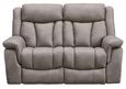 Dylan Sandstone Fabric 2 Seater Electric Recliner Sofa