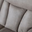 Dylan Sandstone Fabric 3 Seater Electric Recliner Sofa