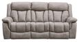 Dylan Sandstone Fabric 3 Seater Electric Recliner Sofa