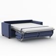 Elliot Sofa Bed - Sunningdale Midnight Blue Fabric - 2 Seater
