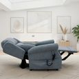 Fairmont Rise Recliner Armchair - Grey Fabric