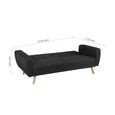 Farrow Sofa Bed - 3 Seater - Grey Fabric