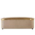 Fiji Sofa - 3 Seater - Grey Velvet Fabric