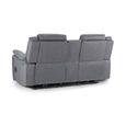 Galaxy Sofa - Tech Grey Fabric - 2 Seater