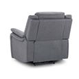 Galaxy Armchair - Tech Grey Fabric