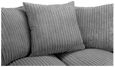 Harley Jumbo Corner Sofa - Grey Fabric - RHF