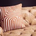 Hoxton Sofa - Vintage Brown Tufted Leather - 3 Seater