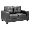 Jerry Sofa - Black - 2 Seater
