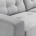 Jerry Sofa - Grey Fabric - 2 Seater