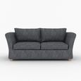 Kendle Sofa Bed - Piero Thunderstorm Fabric - 2 Seater