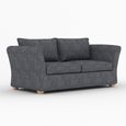 Kendle Sofa Bed - Piero Thunderstorm Fabric - 2 Seater