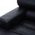King Sofa - Distressed Slate Grey Leather - RHF