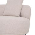 Kingston Lounge Sofa - Natural Fabric - LHF