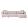 Kingston Lounge Sofa - Natural Fabric - RHF