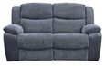 Legend Grey Fabric 2 Seater Recliner Sofa