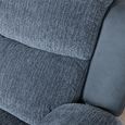Legend Grey Fabric 3 Seater Recliner Sofa