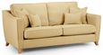 Linnet Corn Fabric 3 Seater Sofa