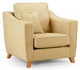 Linnet Corn Fabric Armchair