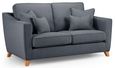 Linnet Denim Fabric 2 Seater Sofa