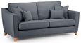 Linnet Denim Fabric 2.5 Seater Sofa