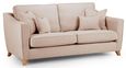 Linnet Pastel Fabric 3 Seater Sofa