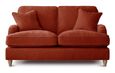 Manhattan Apricot Fabric 2 Seater Sofa