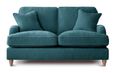 Manhattan Emerald Fabric 2 Seater Sofa