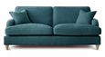 Manhattan Emerald Fabric 3 Seater Sofa