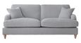 Manhattan Ice Fabric 3 Seater Sofa