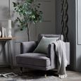 Mareeba Fabric Grey Armchair