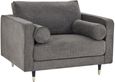 Mareeba Fabric Grey Armchair