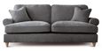Marigot Charcoal Fabric 3 Seater Sofa