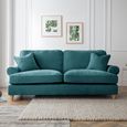 Marigot Emerald Fabric 3 Seater Sofa