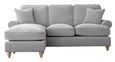 Marigot Ice Fabric Chaise Corner Sofa - LHF