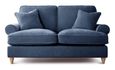 Marigot Navy Fabric 2 Seater Sofa