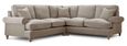 Marigot Putty Fabric 2 Corner 2 Sofa