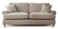 Marigot Putty Fabric 3 Seater Sofa