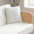 Mila Sofa Bed - 3 Seater - White Fabric