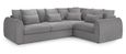 Mirabel Corner Sofa - Grey Fabric - RHF