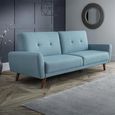 Monza Sofabed - Blue Fabric