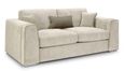 Naples Sofa - Beige Fabric - 3 Seater