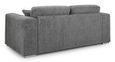 Naples Sofa - Grey Fabric - 3 Seater