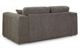 Naples Sofa - Mocha Fabric - 2 Seater