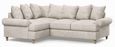 Narva Clay Fabric 1 Corner 2 Sofa