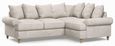 Narva Clay Fabric 2 Corner 1 Sofa