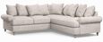 Narva Clay Fabric 2 Corner 2 Sofa