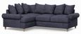 Narva Denim Fabric 1 Corner 2 Sofa